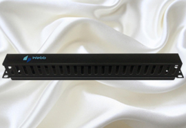 Duct type horizontal cable manager
