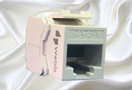 CAT6 UTP keystone jack tool free - 180