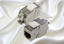 CAT6A STP keystone jack